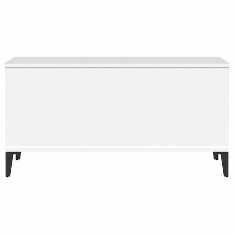vidaXL Coffee Table White 90x44.5x45 cm Engineered Wood