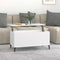 vidaXL Coffee Table White 90x44.5x45 cm Engineered Wood