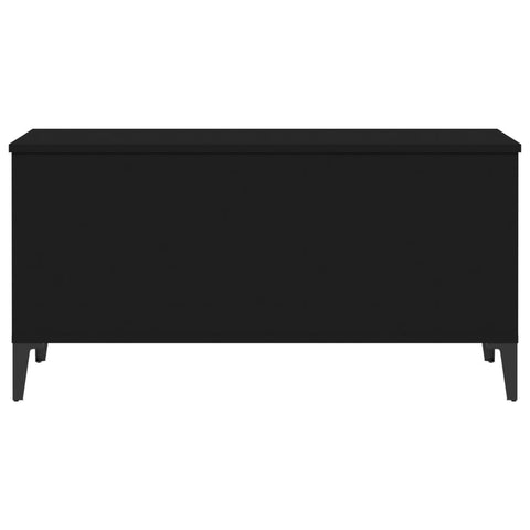 vidaXL Coffee Table Black 90x44.5x45 cm Engineered Wood
