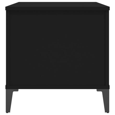 vidaXL Coffee Table Black 90x44.5x45 cm Engineered Wood