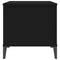 vidaXL Coffee Table Black 90x44.5x45 cm Engineered Wood