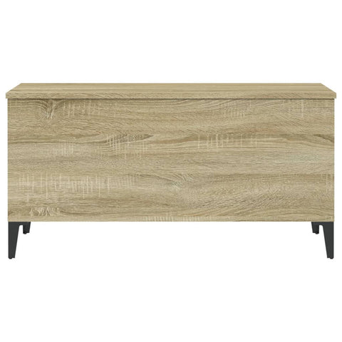 vidaXL Coffee Table Sonoma Oak 90x44.5x45 cm Engineered Wood