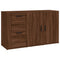 vidaXL Sideboard Brown Oak 100x33x59.5 cm Engineered Wood