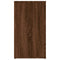 vidaXL Sideboard Brown Oak 100x33x59.5 cm Engineered Wood