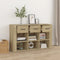 vidaXL Sideboard Sonoma Oak 100x30x59.5 cm Engineered Wood