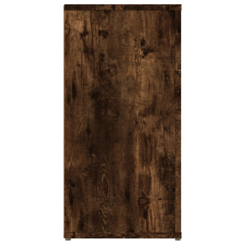 vidaXL Sideboard Smoked Oak 100x30x59.5 cm Engineered Wood