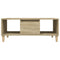vidaXL Coffee Table Sonoma Oak 90x50x36,5 cm Engineered Wood