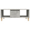 vidaXL Coffee Table Concrete Grey 90x50x36,5 cm Engineered Wood