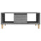 vidaXL Coffee Table Grey Sonoma 90x50x36,5 cm Engineered Wood