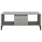 vidaXL Coffee Table Grey Sonoma 90x50x36.5 cm Engineered Wood