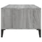 vidaXL Coffee Table Grey Sonoma 90x50x36.5 cm Engineered Wood
