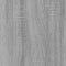 vidaXL Dining Table Grey Sonoma 80x80x75 cm Engineered Wood