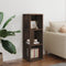 vidaXL Corner Cabinet Brown Oak 33x33x100 cm Engineered Wood