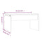 vidaXL Coffee Table Grey Sonoma 68x50x38 cm Engineered Wood