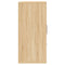 vidaXL Sideboard Sonoma Oak 91x29.5x65 cm Engineered Wood