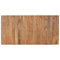vidaXL Dining Table Black 180x90x77 cm Solid Wood Acacia