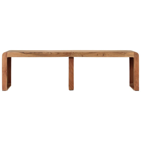 vidaXL Bench 160x38x45 cm Solid Wood Acacia