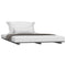 vidaXL Bed Frame without Mattress Grey 120x200 cm Solid Wood Pine