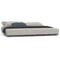 vidaXL Bed Frame without Mattress Grey 180x200 cm Super King Solid Wood Pine