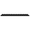 vidaXL Bed Frame without Mattress Black 90x190 cm Single Solid Wood Pine