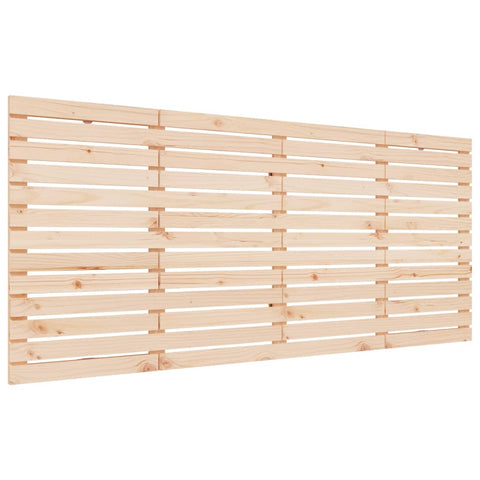 vidaXL Wall Headboard 206x3x91.5 cm Solid Wood Pine