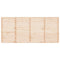 vidaXL Wall Headboard 206x3x91.5 cm Solid Wood Pine