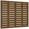 vidaXL Wall Headboard Honey Brown 146x3x91.5 cm Solid Wood Pine