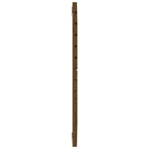 vidaXL Wall Headboard Honey Brown 146x3x91.5 cm Solid Wood Pine