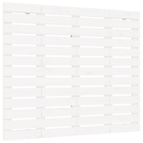 vidaXL Wall Headboard White 81x3x91.5 cm Solid Wood Pine