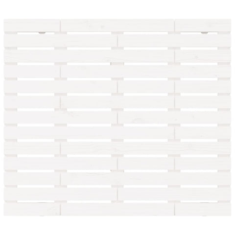 vidaXL Wall Headboard White 81x3x91.5 cm Solid Wood Pine