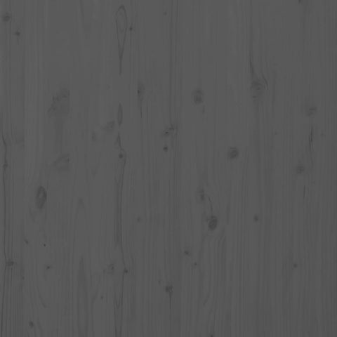 vidaXL Wall Headboard Grey 166x3x91.5 cm Solid Wood Pine