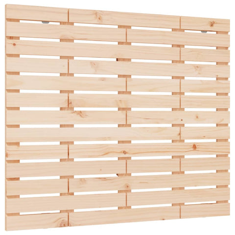 vidaXL Wall Headboard 141x3x91.5 cm Solid Wood Pine