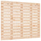 vidaXL Wall Headboard 141x3x91.5 cm Solid Wood Pine