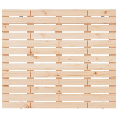 vidaXL Wall Headboard 141x3x91.5 cm Solid Wood Pine