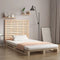 vidaXL Wall Headboard 141x3x91.5 cm Solid Wood Pine