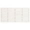 vidaXL Wall Headboard White 156x3x63 cm Solid Wood Pine