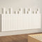 vidaXL Wall Headboard White 159.5x3x80 cm Solid Wood Pine