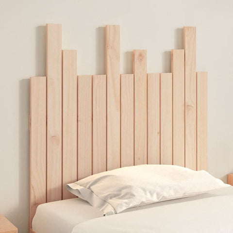 vidaXL Wall Headboard 82.5x3x80 cm Solid Wood Pine