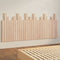 vidaXL Wall Headboard 185x3x80 cm Solid Wood Pine