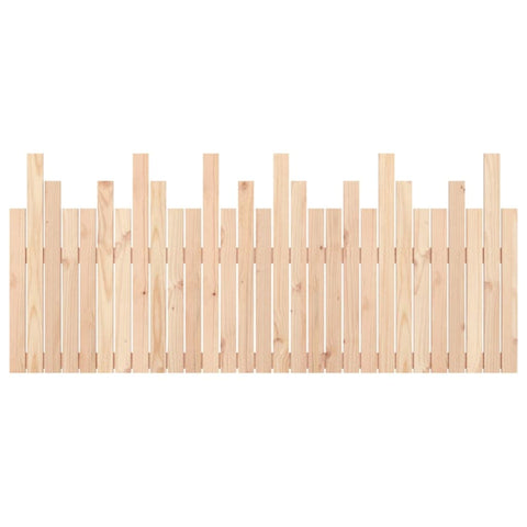 vidaXL Wall Headboard 185x3x80 cm Solid Wood Pine
