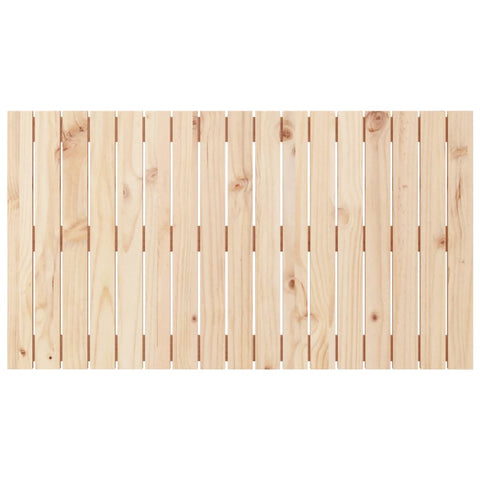 vidaXL Wall Headboard 108x3x60 cm Solid Wood Pine