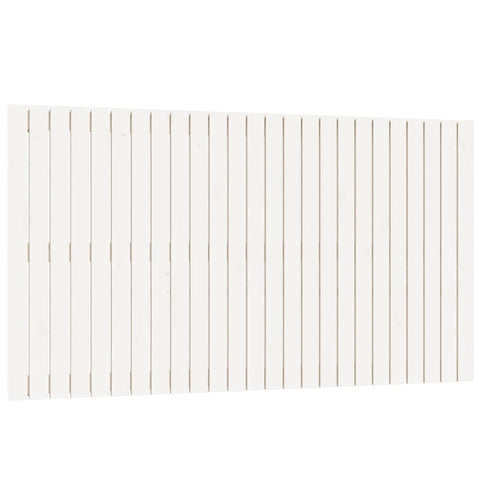 vidaXL Wall Headboard White 159.5x3x90 cm Solid Wood Pine
