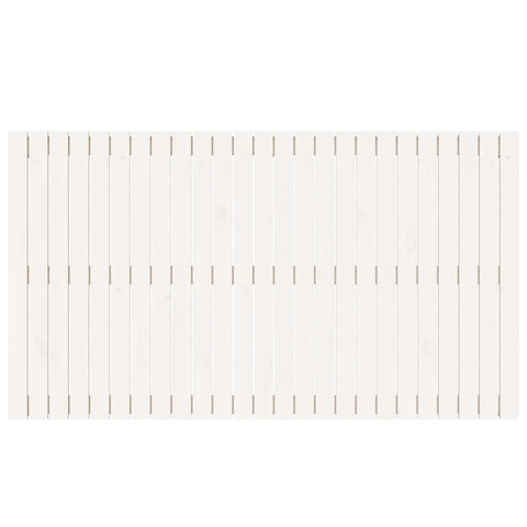 vidaXL Wall Headboard White 159.5x3x90 cm Solid Wood Pine