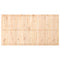 vidaXL Wall Headboard 204x3x110 cm Solid Wood Pine