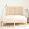vidaXL Wall Headboard 159.5x3x110 cm Solid Wood Pine