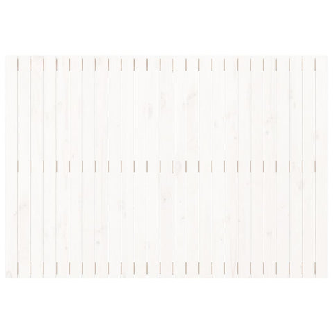 vidaXL Wall Headboard White 159.5x3x110 cm Solid Wood Pine