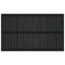 vidaXL Wall Headboard Black 185x3x110 cm Solid Wood Pine