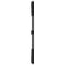 vidaXL Wall Headboard Black 185x3x110 cm Solid Wood Pine
