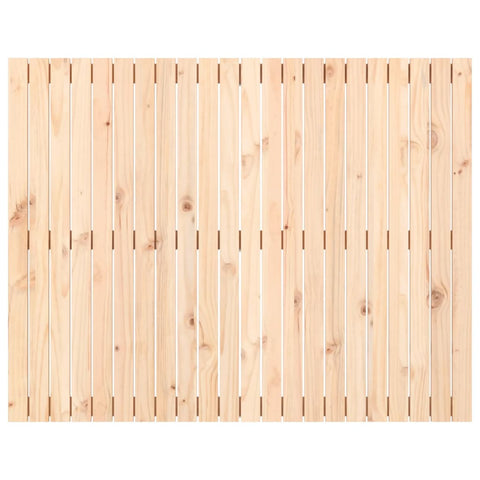 vidaXL Wall Headboard 140x3x110 cm Solid Wood Pine