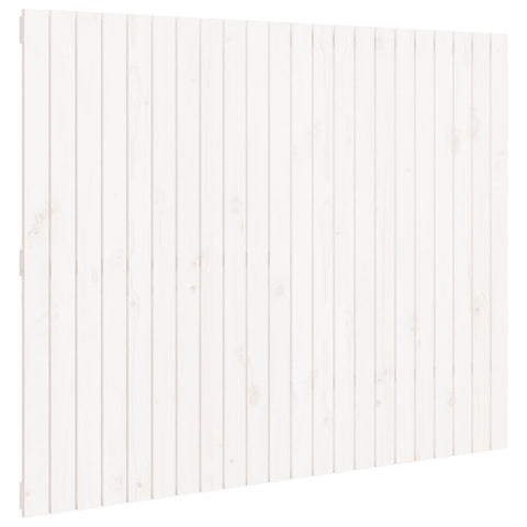 vidaXL Wall Headboard White 140x3x110 cm Solid Wood Pine